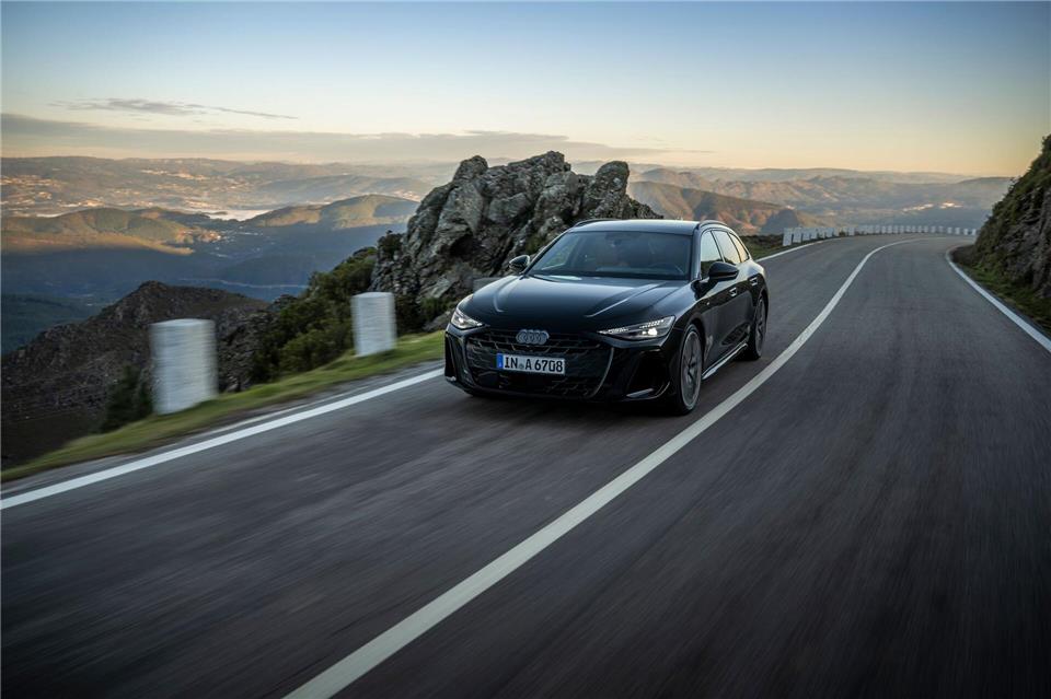 Der neue Audi A6 Avant wurde besonders windschnittig designt.Audi AG/dpa-tmn