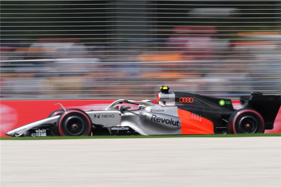 Der neue Formel-1-Audi kämpft noch mit technischen Problemen. (Archivbild)Heath McKinley/AP/dpa