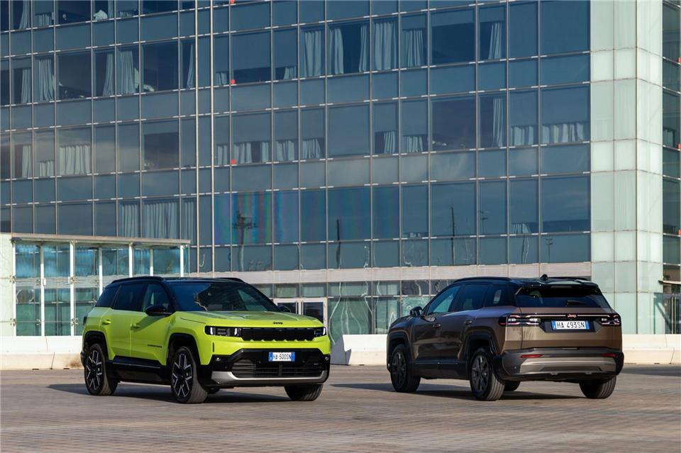 Der neue Jeep Compass startet in die dritte Generation und setzt mit kantigem Design und robuster Optik ein klares Statement in der Mittelklasse.Jeep/dpa-tmn