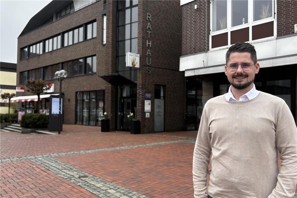 Der neue Kämmerer Steffen Hoffschlag wird Geschäftsführer der Gemeindewerke Heiden.