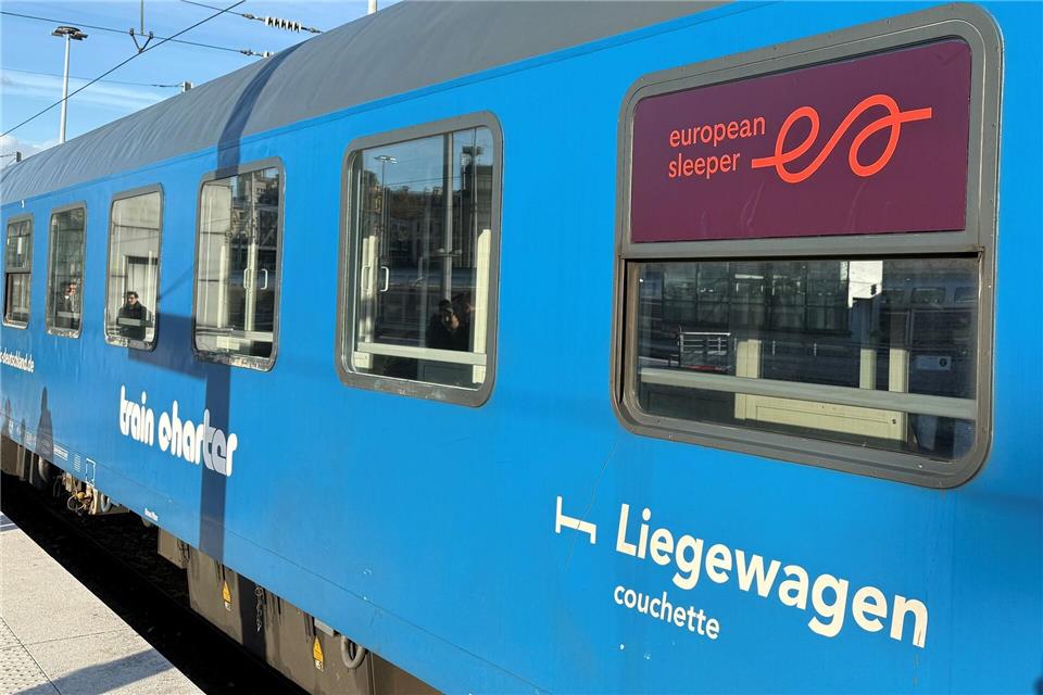 Der neue Nachtzug wird von dem niederländisch-belgischen Unternehmen European Sleeper eingesetzt.Michael Evers/dpa