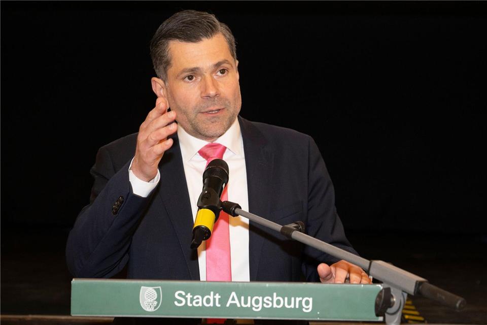 Der neue Rathauschef von Augsburg, SPD-Mann Florian Freund, hat für die kommenden sechs Jahre ein Bündnis geschmiedet. (Archivfoto)Stefan Puchner/dpa