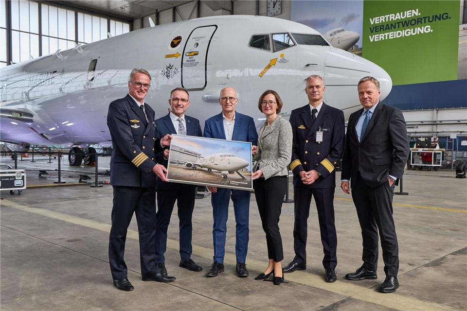 Der neue U-Boot-Jäger der Marine ist das größte Kampfflugzeug der Bundeswehr.Georg Wendt/dpa