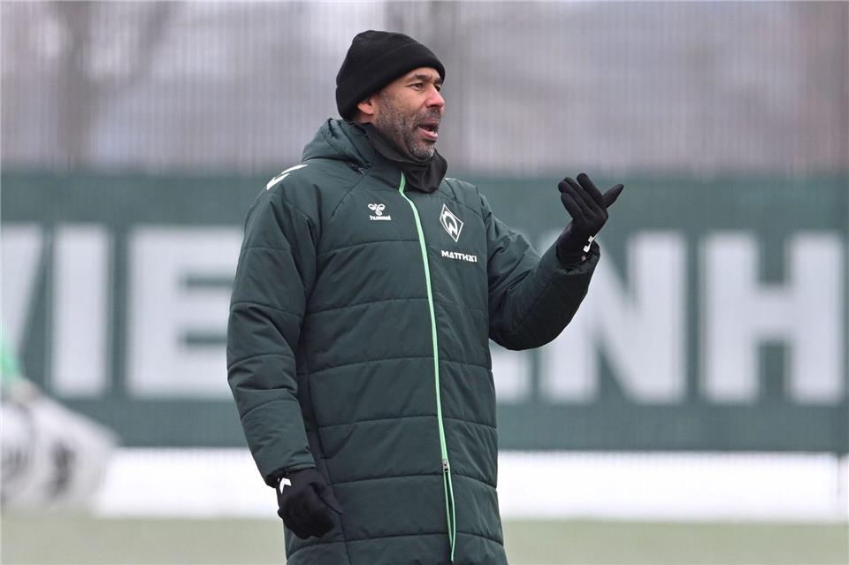 Der neue Werder-Trainer Daniel Thioune.Carmen Jaspersen/dpa