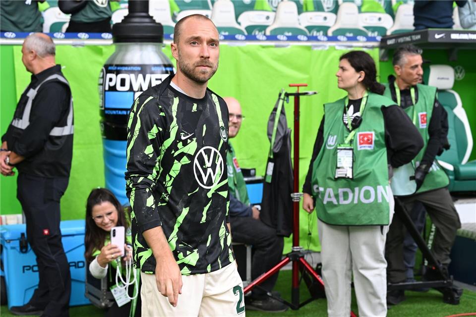 Der neue Wolfsburg-Star Christian Eriksen.dpa