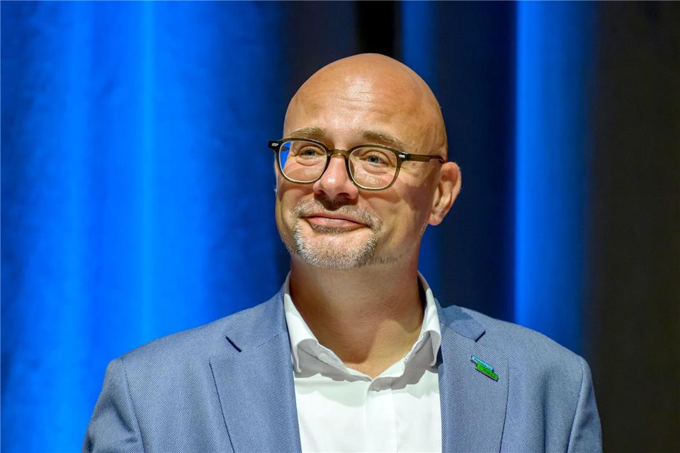 Der parteilose Bewerber Axel Strasser hat die Stichwahl der Oberbürgermeisterwahl in Frankfurt (Oder) gewonnen (Archivbild). Patrick Pleul/dpa