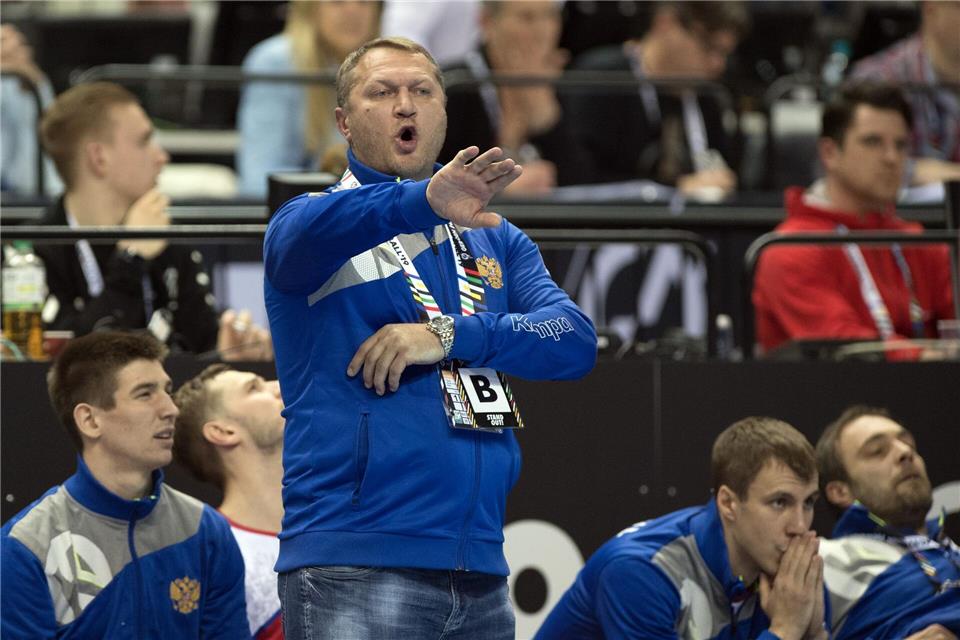 Der russische Ex-Handballer Eduard Kokscharow ist im Alter von 50 Jahren gestorben. (Archivbild)Soeren Stache/dpa