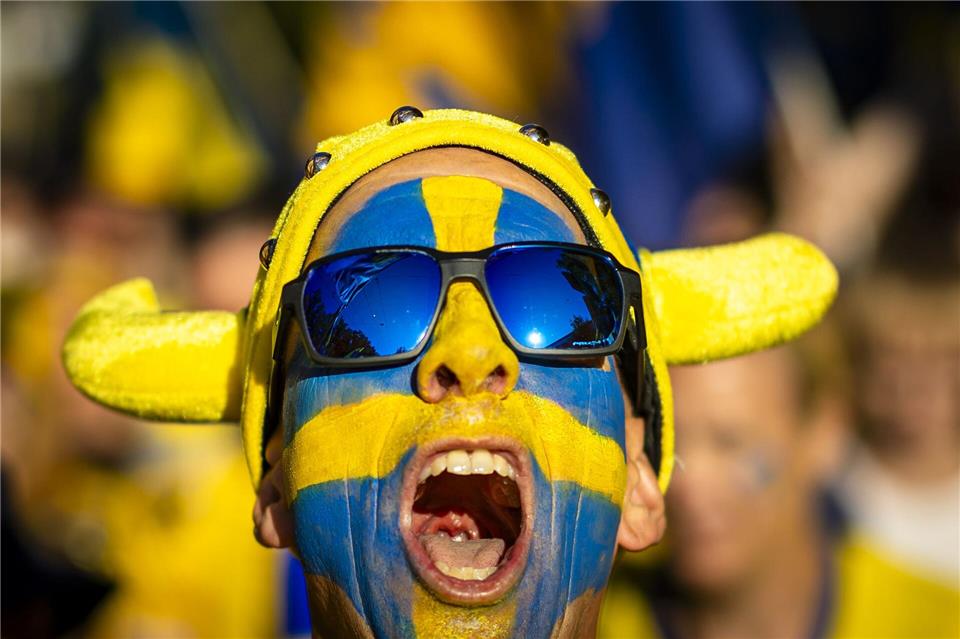 Der schwedische Fußballverband plant einen besonderen WM-CountdownMichael Buholzer/KEYSTONE/dpa