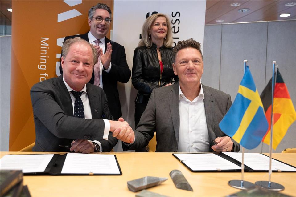 Der schwedische Kupferminenkonzern Viscaria liefert den Rohstoff künftig an den deutschen Produzenten Aurubis. Markus Lenhardt/dpa