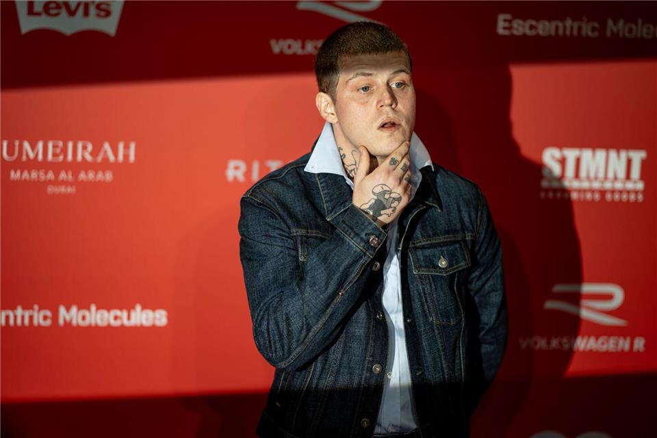 Der schwedische Musiker Yung Lean erhielt auch einen Preis.Fabian Sommer/dpa