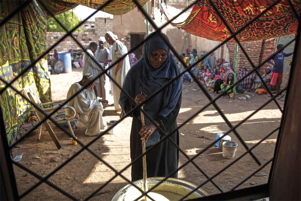 Der seit 2023 andauernde Krieg im Sudan hat eine der schwersten Hungerkrisen weltweit ausgelöst. (Archivbild)Marwan Ali/AP/dpa