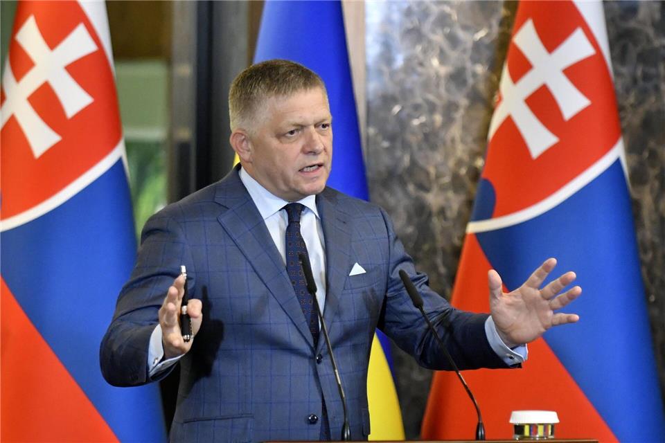 Der slowakische Ministerpräsident Robert Fico (Archivbild)Roman Hanc/TASR/dpa