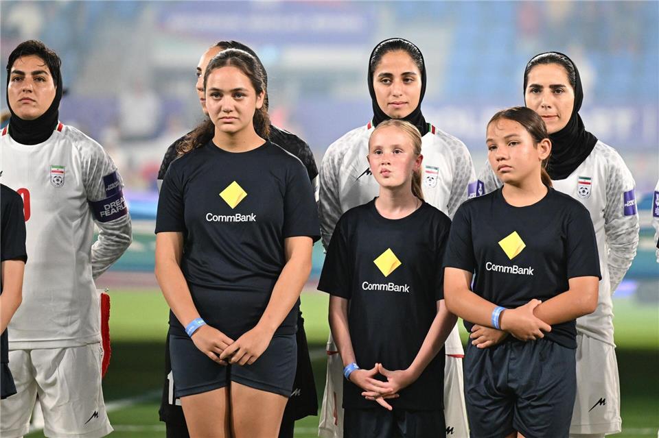 Der stille Protest beim Asien Cup hatte für großen Wirbel gesorgt. (Archivbild)Dave Hunt/AAP/dpa