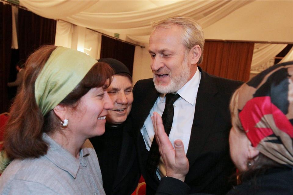 Der tschetschenische Separatistenführer Achmed Sakajew ist von Russland als Terrorist zur Fahndung ausgeschrieben. (Archivbild)Pawel Supernak/PAP/epa/dpa/dpa