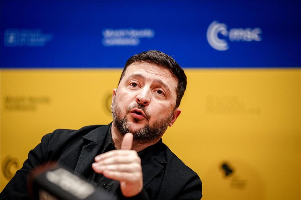 Der ukrainische Präsident Wolodymyr Selenskyj dankte seinem Militär für die „Treffsicherheit“. (Archivbild)Kay Nietfeld/dpa