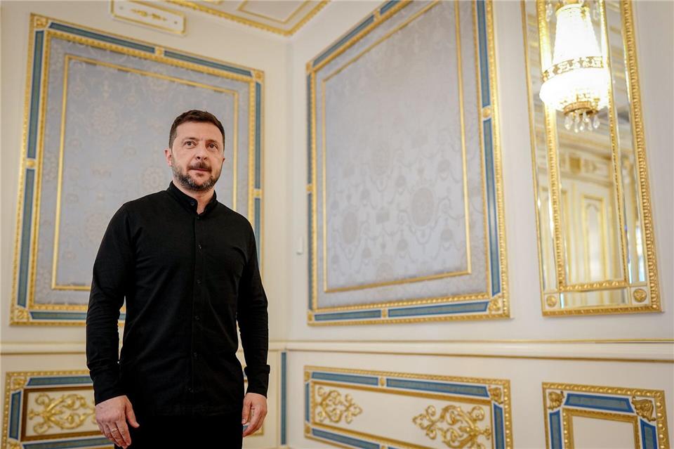 Der ukrainische Präsident Wolodymyr Selenskyj fordert schärfere Sanktionen gegen Russland. (Archivbild)Kay Nietfeld/dpa