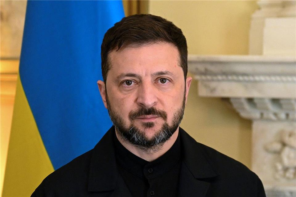 Der ukrainische Präsident ist zu dem Treffen bislang nicht eingeladen.Jaimi Joy/PA Wire/dpa