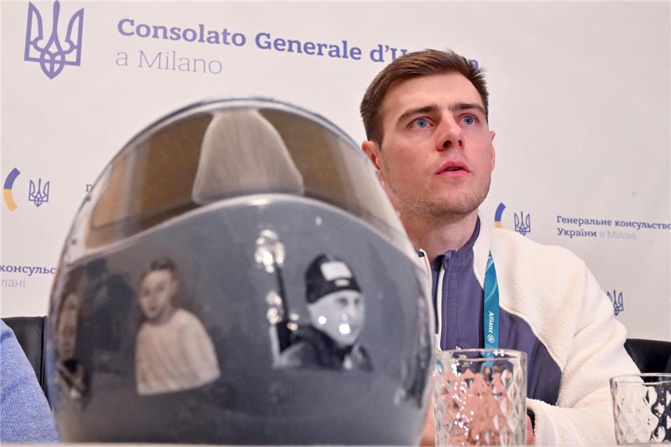 Der ukrainische Skeleton-Fahrer Wladyslaw Heraskewytsch ist fassungslos über die Entscheidung des IOC, die Sanktionen gegen russische Sportlerinnen und Sportler aufzuheben. (Archivbild)Peter Kneffel/dpa