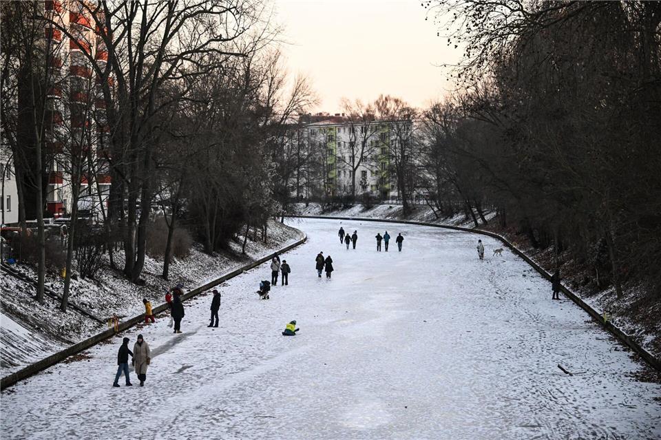 Der vergangene vergleichsweise harte Winter in Berlin erinnerte zeitweise an eine Eiszeit.Britta Pedersen/dpa