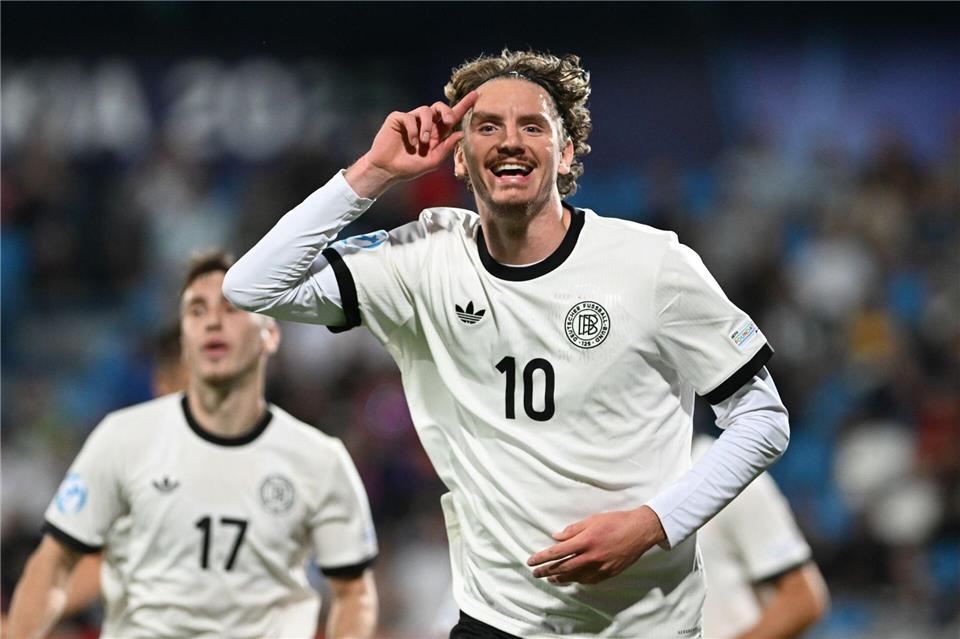 Derzeit einfach nicht zu stoppen: Nick Woltemade.Luk� Grinaj/TASR/dpa