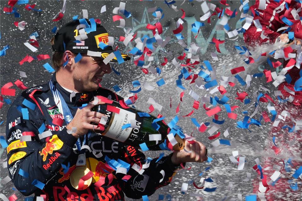 Derzeit fast unschlagbar: Max Verstappen.Eric Gay/AP/dpa