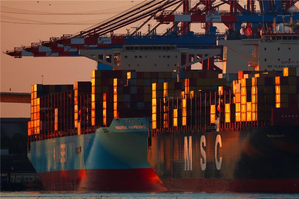 Deutscher Export im September mit Rückgängen (Foto aktuell)Christian Charisius/dpa