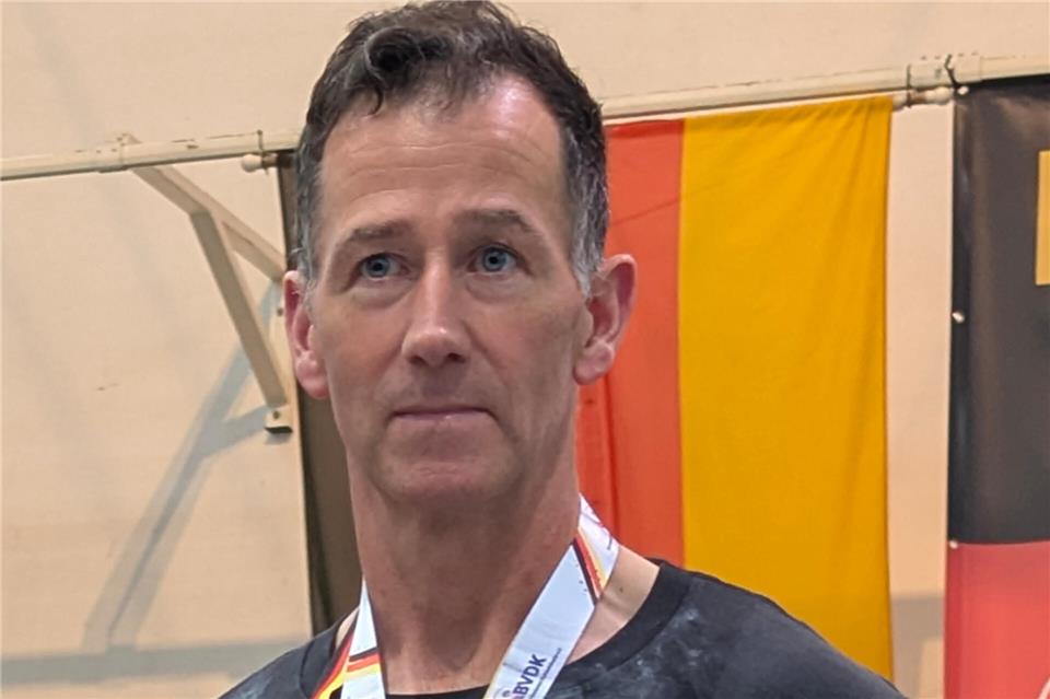 Deutscher Meister: der Raesfelder Thomas Terbeck.