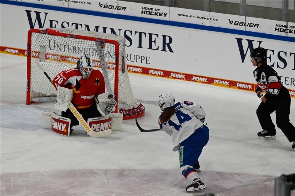 Deutschland gewann auch das zweite Turnierspiel.Markus Lenhardt/dpa