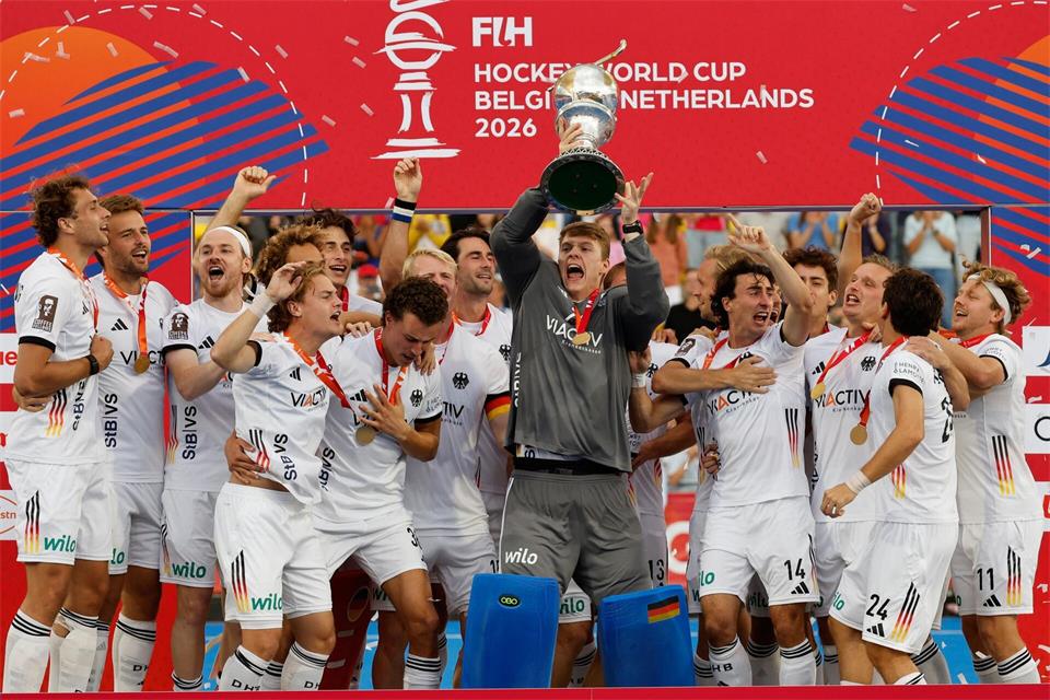 Deutschland ist zum vierten Mal Hockey-Weltmeister.Geert Vanden Wijngaert/AP/dpa