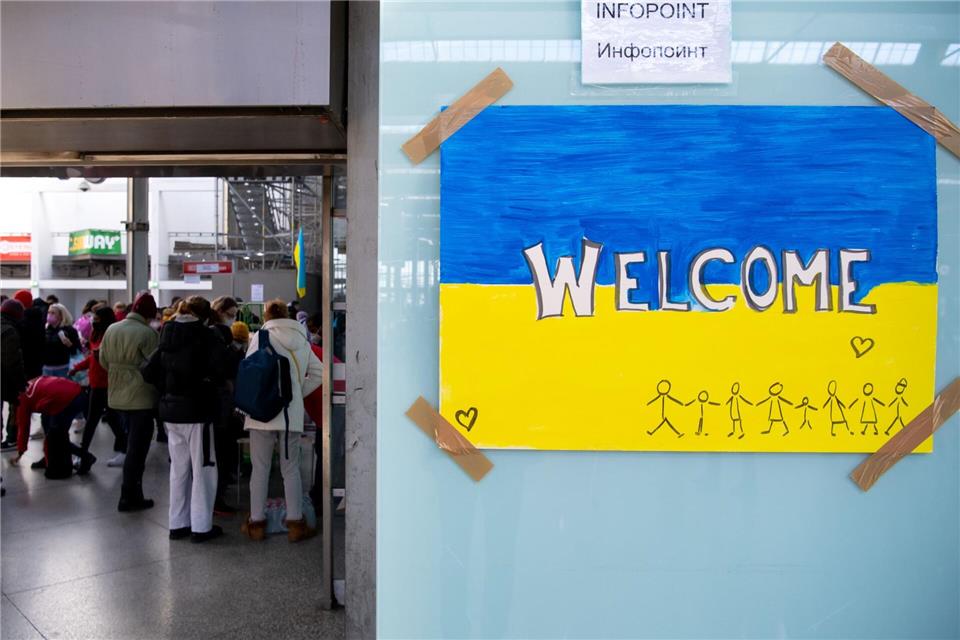 Deutschland sei immer hilfsbereit, wenn es darum gehe, Ukrainerinnen und Ukrainern vor dem Krieg Schutz zu bieten, sagt die Ministerin. (Archivbild)Sven Hoppe/dpa