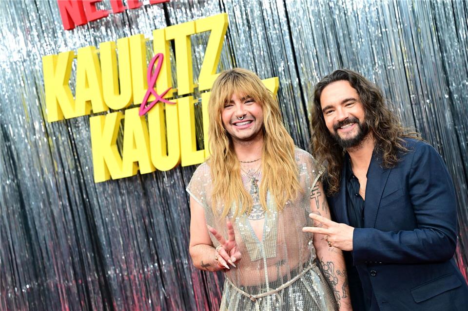 Deutschlands wohl bekannteste Zwillinge: Bill und Tom Kaulitz. (Archivbild)Sebastian Gollnow/dpa