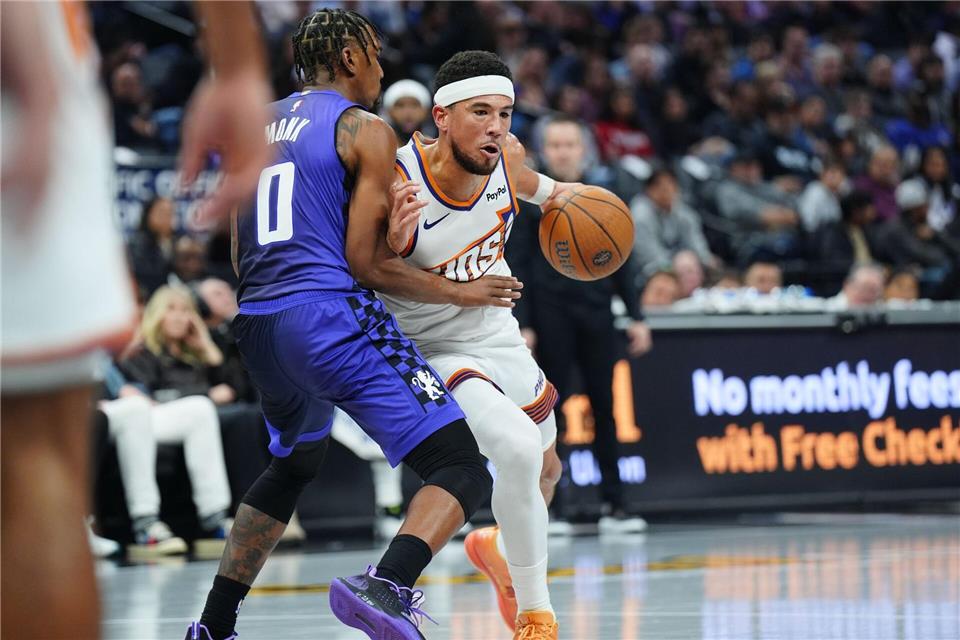 Devin Booker war gegen die Kings mit 19 Punkten einer der Erfolgsgaranten.Alan Greth/AP/dpa