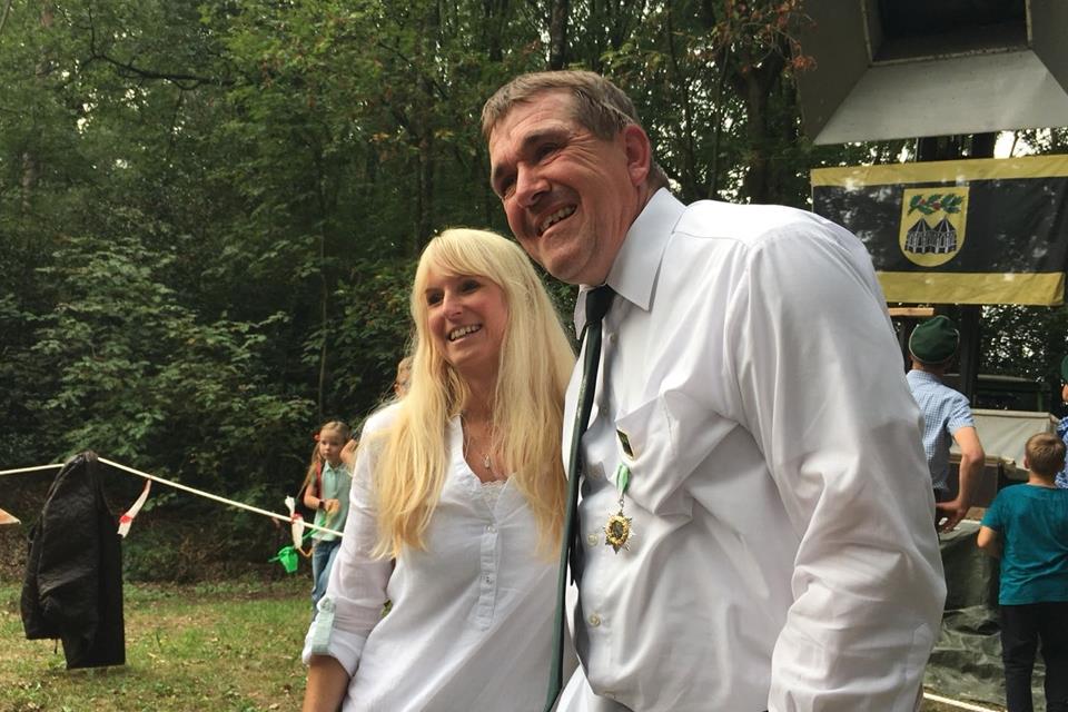 Diane Inholte und Thomas Fragemann regieren im kommenden Jahr in Maria Veen.