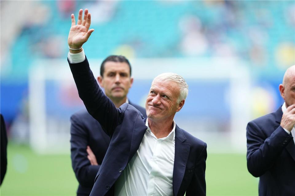 Didier Deschamps hört nach 14 Jahren als Nationaltrainer auf.Martin Rickett/PA Wire/dpa