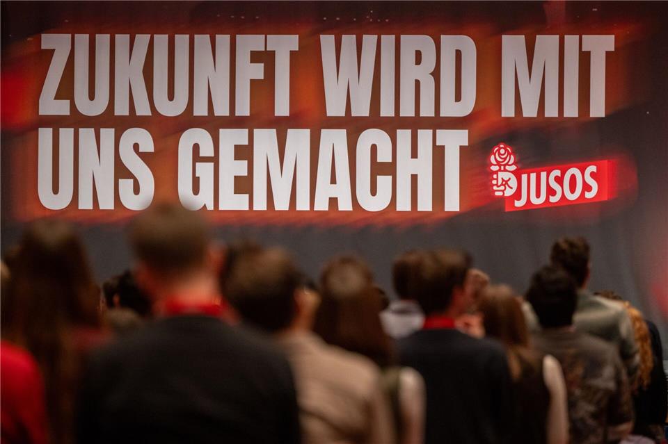 Die 21-jährige Seidel wurde beim Bundeskongress der Jusos - der SPD-Jugend - als stellvertretende Bundesvorsitzende gewählt.Harald Tittel/dpa