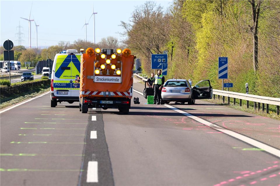 Die A44 ist in Richtung Lüttich derzeit gesperrt. Matthi Rosenkranz/dpa