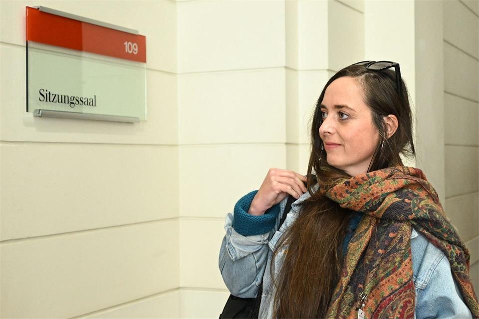 Die Abgeordnete Vanessa Emde nahm an einem Gespräch mit dem Vorstand der Linke-Fraktion und an einer Fraktionssitzung teil.  Britta Pedersen/dpa