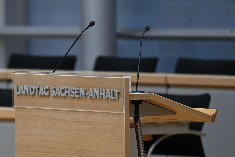 Die Abgeordneten beraten in Magdeburg über eine Parlamentsreform. (Archivbild)Hendrik Schmidt/dpa