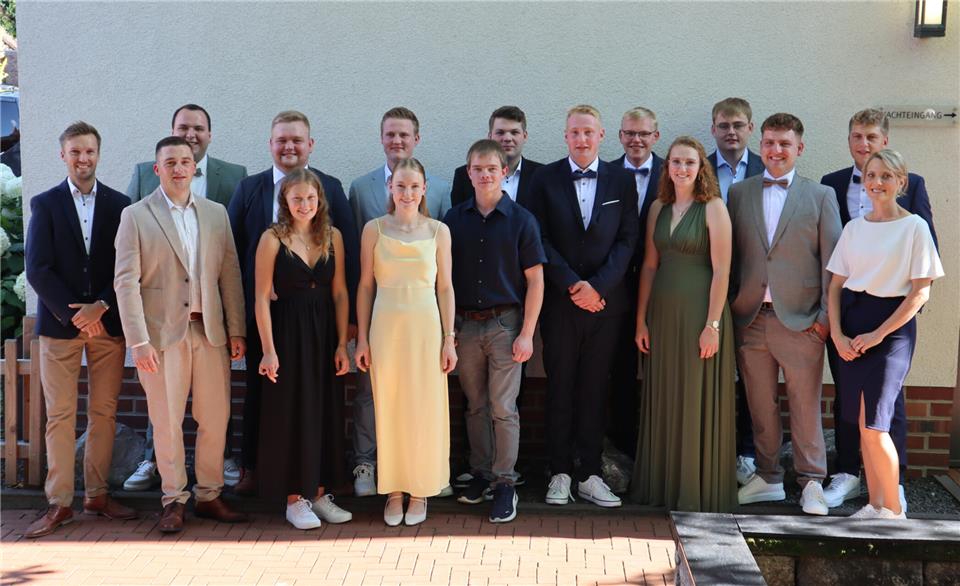 Die Absolventen der Klasse B