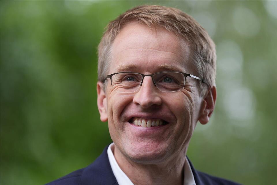 Die Abwehr von Drohnen sei eine Aufgabe von Bund und Ländern, sagt der Ministerpräsident von Schleswig-Holstein, Daniel Günther (CDU). (Archivbild)Marcus Brandt/dpa