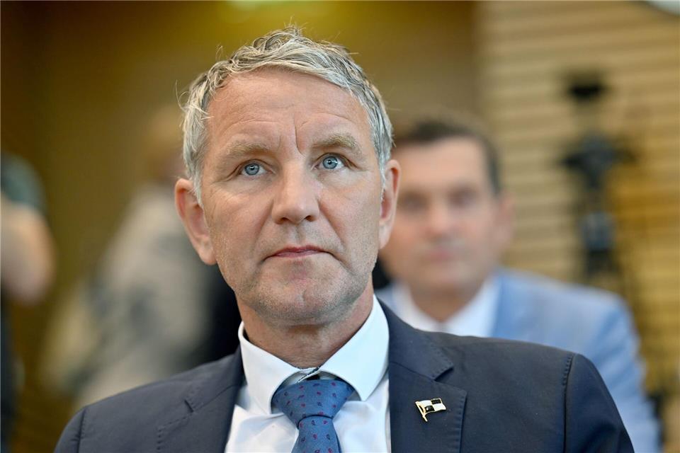 Die AfD-Fraktion schlägt Höcke für den Richterwahl- sowie für den Staatsanwältewahlausschuss vor. (Archivbild)Martin Schutt/dpa