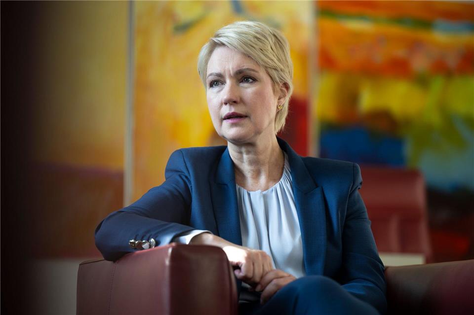 Die AfD ans Ruder zu lassen bedeute Chaos und Gefahr, sagte die Regierungschefin.Philip Dulian/dpa