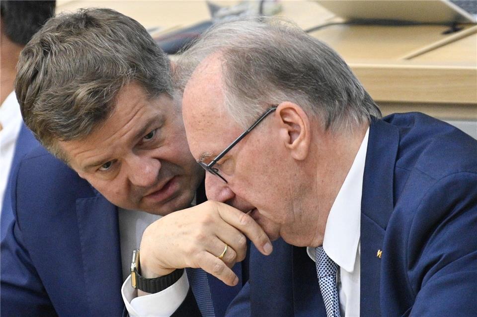 Die AfD erreicht in Sachsen-Anhalt laut Insa-Umfrage einen Rekordwert von 40 Prozent. Für die CDU wird eine Regierungsbildung ohne AfD zunehmend schwieriger. (Archivbild)Klaus-Dietmar Gabbert/dpa