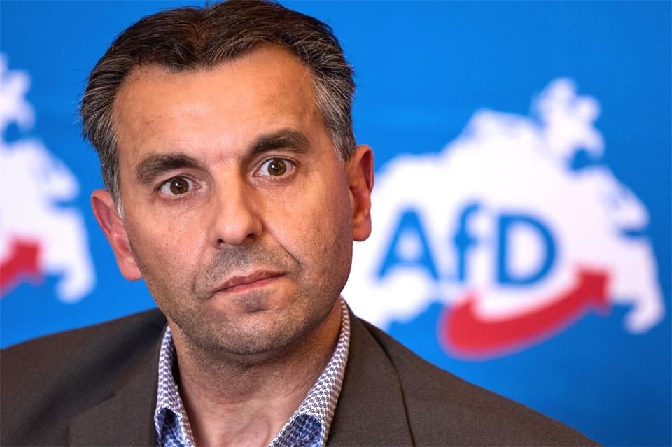 Die AfD hat Carlos Rodrigues für das Amt des Landtagspräsidenten nominiert.Jens Büttner/dpa