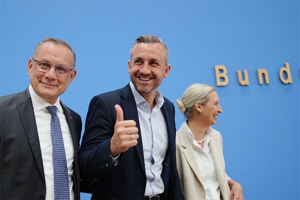 Die AfD hat die Landtagswahl in Sachsen-Anhalt gewonnen.Kay Nietfeld/dpa
