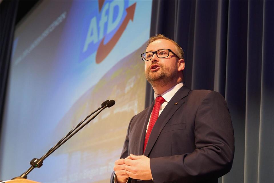 Die AfD hat in Rheinland-Pfalz mehr als 5.000 Mitglieder.Thomas Frey/dpa