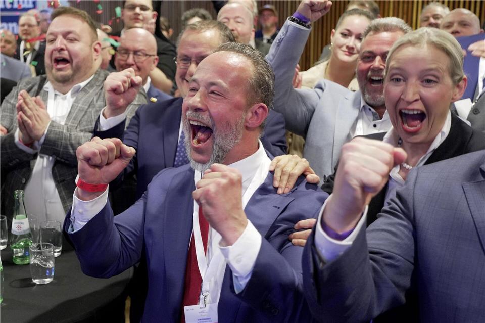 Die AfD hat wohl ihr bestes Ergebnis in Westdeutschland erreicht.Andreas Arnold/dpa