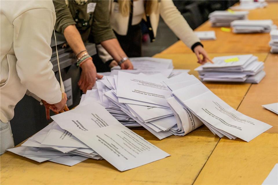 Die AfD konnte wohl eher im ländlichen Raum punkten als in GroßstädtenAndreas Arnold/dpa