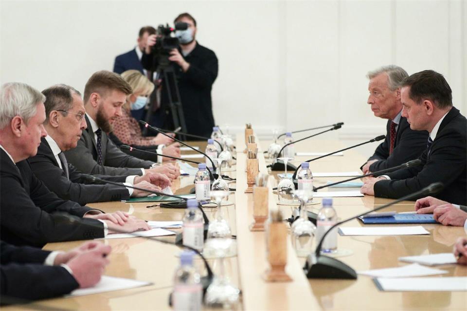 Die AfD pflegt seit langem Kontakte zu Russland. (Archiv)-/Russian Foreign Ministry Press Service/AP/dpa