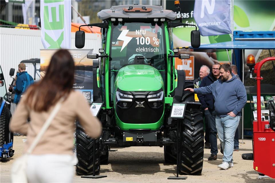 Die Agra in Leipzig gilt als wichtiger Treffpunkt der Landwirtschaft in Ostdeutschland.Jan Woitas/dpa